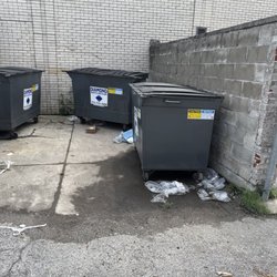 Family Dollar - Negligent garbage disposal outside near dumpster in family dollar parking lot