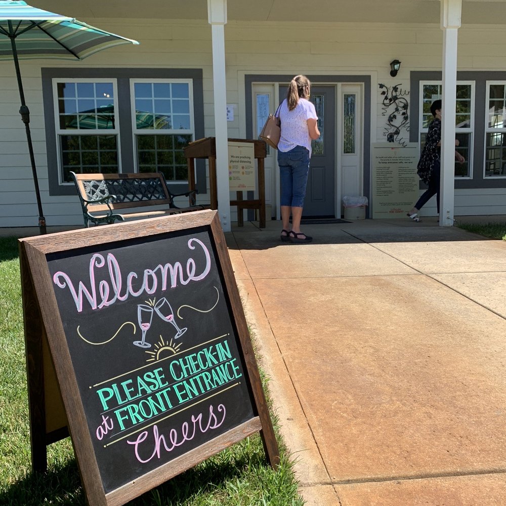 You gotta check in at the front door during covid