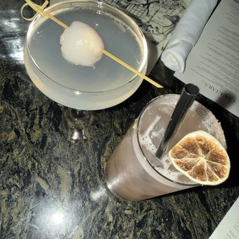 Settecento - Lychee cocktail and Paloma cocktail - Italian Near Me - Los Angeles, California Settecento - Lychee cocktail and Paloma cocktail - Italian Near Me - Los Angeles, California
