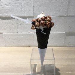 The Lost Bread - Chocolate Popcorn Soft Serve