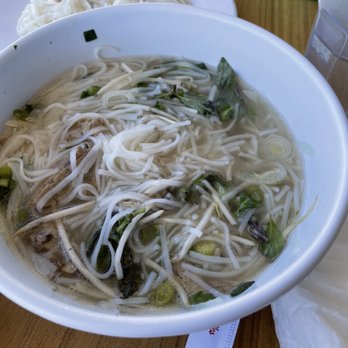 Pho HA 888 - Still had a ton of noodles after taking most of it out - Vietnamese Near Me - Valencia, California