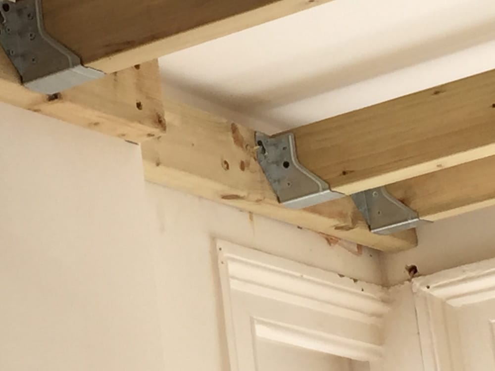 Independent Ceiling Construct Wooden Batten Frame Leave A Gap