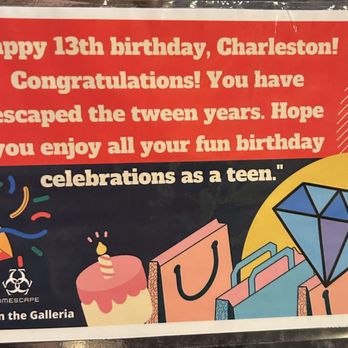 Omescape - Loved that you could write a birthday message and they incorporate it in the game. And you get to keep it! - Escape Games Near Me - Sunnyvale, California