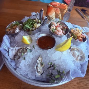 Clearwater Restaurant - Seafood cold platter - New American Near Me - Newport, Oregon