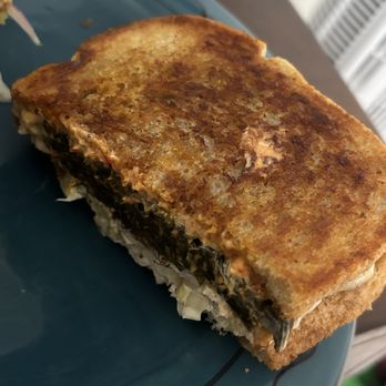 Turkey And The Wolf - Collard greens melt - Sandwiches Near Me - New Orleans, Louisiana Turkey And The Wolf - Collard greens melt - Sandwiches Near Me - New Orleans, Louisiana