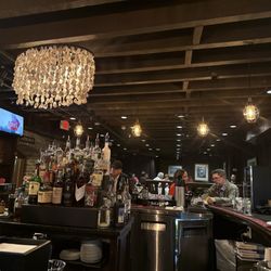 River House Seafood - Beautiful bar area-cozy and intimate, with a friendly crowd and great service.