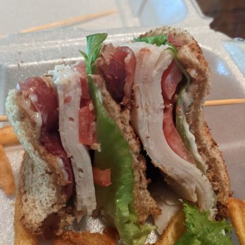 Eggcellent Cafe - Quarter piece of club sandwich. Outstanding! - Diners Near Me - East Peoria, Illinois Eggcellent Cafe - Quarter piece of club sandwich. Outstanding! - Diners Near Me - East Peoria, Illinois