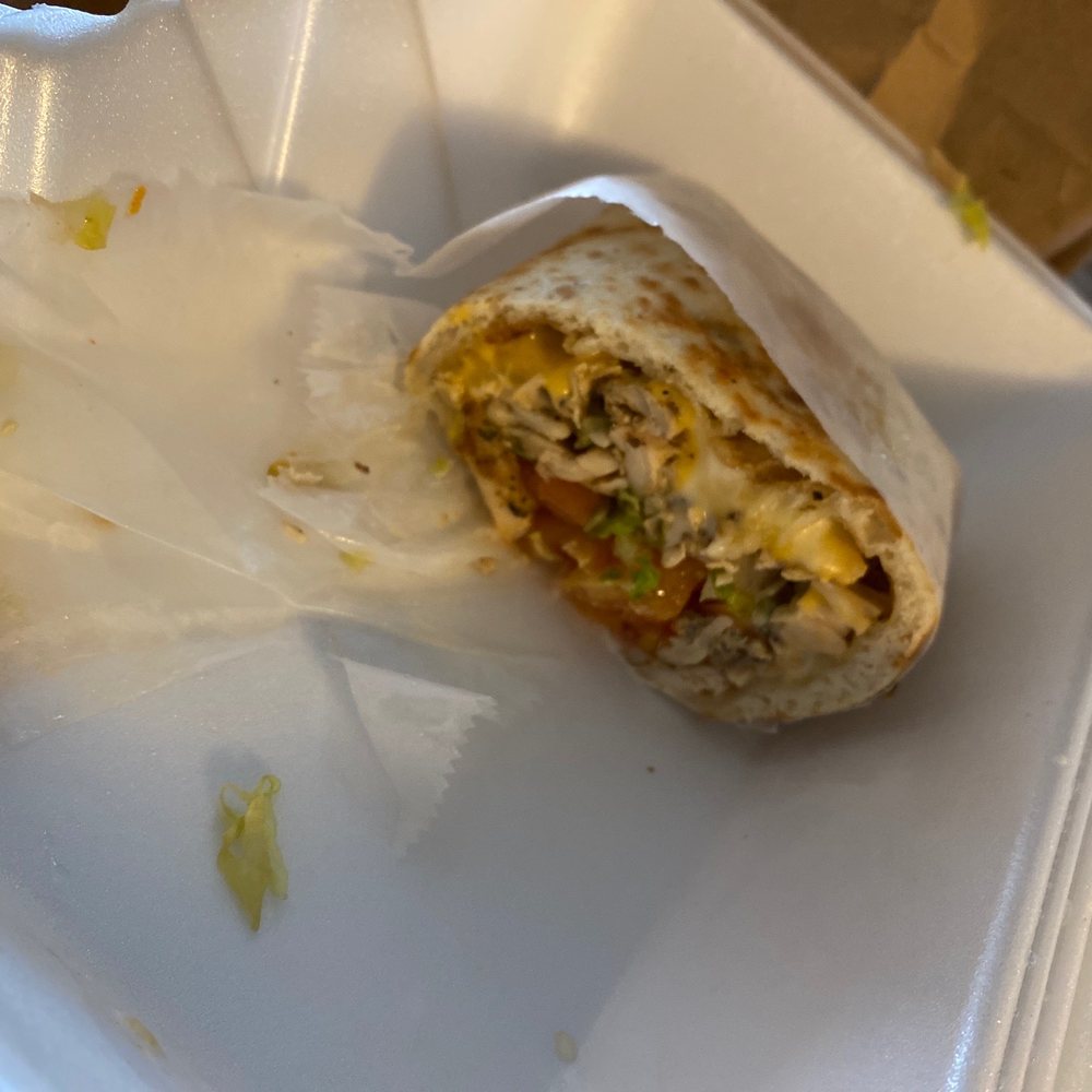 Grilled chicken pita Grilled chicken pita