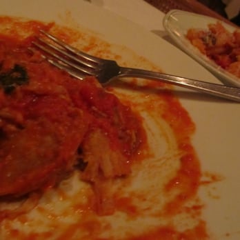 Ponte Vecchio Restaurant - Melanzane alla Parmiggiana, eggplant parmesan with a side of penne - Italian Near Me - Danvers, Massachusetts