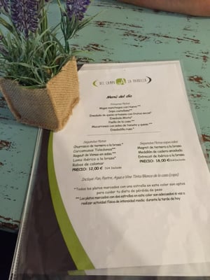 Menu photo 5 Abrasador Toledo, TO