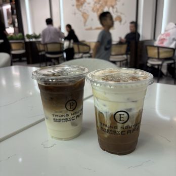 Trung Nguyen E-Coffee - Bac Xiu (milk coffee) and sea salt foam coffee - Coffee & Tea Near Me - Carrollton, Texas Trung Nguyen E-Coffee - Bac Xiu (milk coffee) and sea salt foam coffee - Coffee & Tea Near Me - Carrollton, Texas