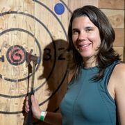 Photo of Blade & Timber Axe Throwing - Seattle - Seattle, WA, United States. Good shot!