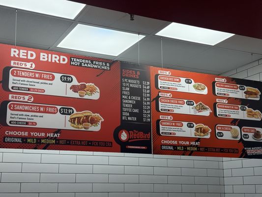 Menu photo 1 The Red Bird Reston, VA