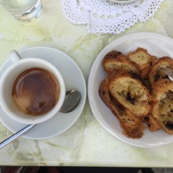 La Risacca - Double espresso and complimentary chocolate pastry on the first visit!