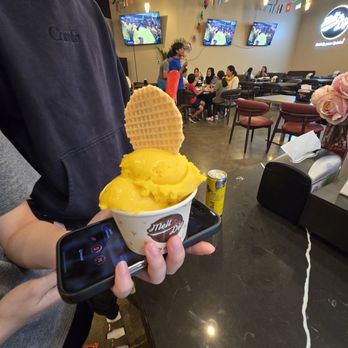 Melt N Dip - Mango Gelato - Creperies Near Me - Spring Lake Park, Minnesota
