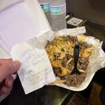 Sarita's Mexican Food - Didn't get extra toppings we paid for and he told me to go back to my country when I called to let them know - Mexican Near Me - Spring Valley, California