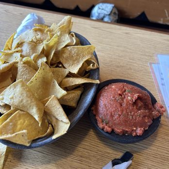El Azteco East - Chips Y Salsa basket - Mexican Near Me - East Lansing, Michigan