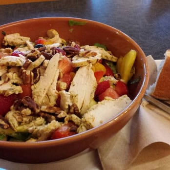 Panera Bread - Whole Strawberry Poppyseed & Chicken Salad - Sandwiches Near Me - Jacksonville, Florida Panera Bread - Whole Strawberry Poppyseed & Chicken Salad - Sandwiches Near Me - Jacksonville, Florida