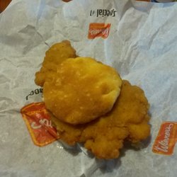 Mrs Winner's Chicken & Biscuits - These need some work... more biscuit please! Y'all use to have great biscuits... downhill in that category.