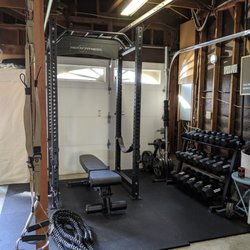 REP Fitness - Rack, bench, barbell, dumbbells, dumbbell rack, mats, battle ropes from Rep Fitness