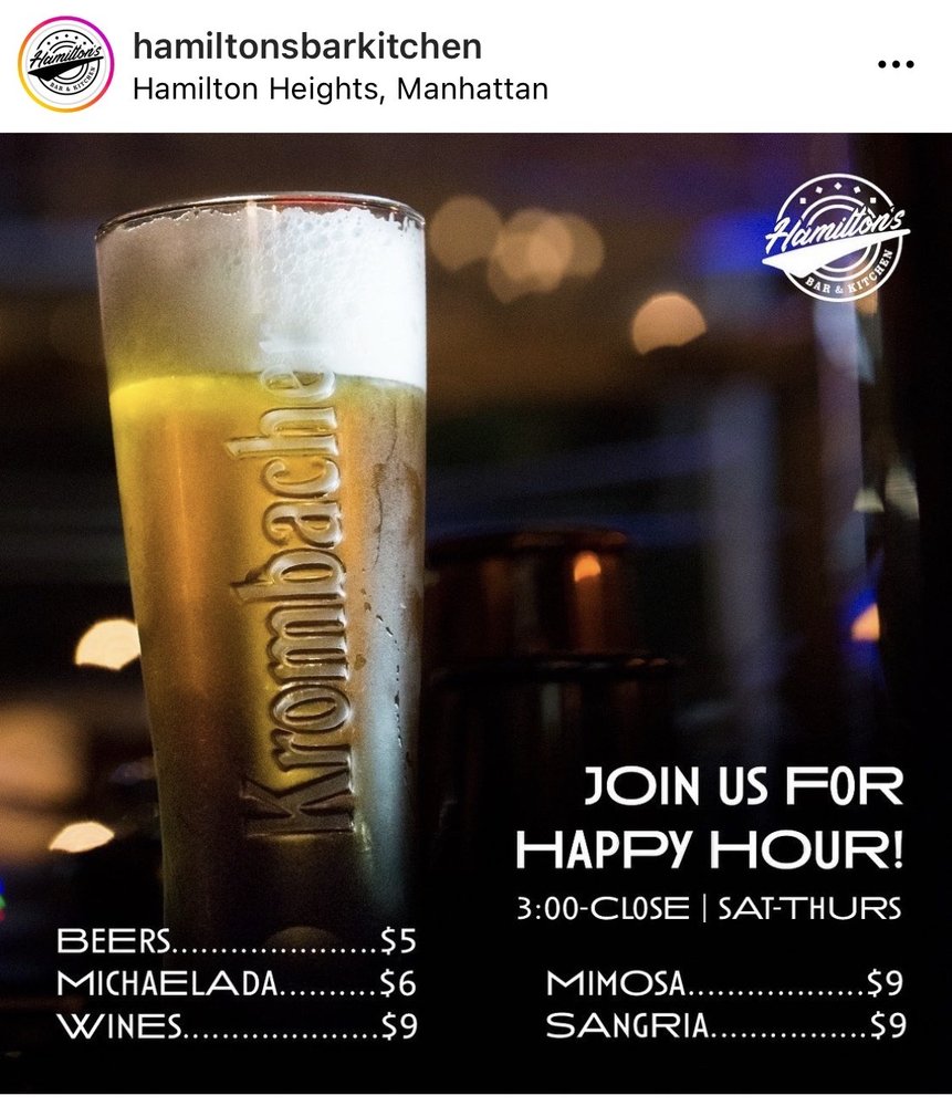 Social spots from The Hamilton