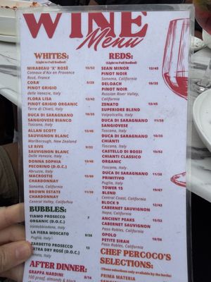 Menu photo 4 Percoco’s Pizza and Pasta Lakewood Ranch, FL Menu photo 4 Percoco’s Pizza and Pasta Lakewood Ranch, FL