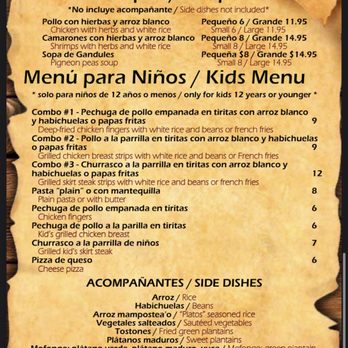 Platos - Menu - Latin American Near Me - Carolina, Puerto Rico