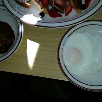 Modern Diner - Over easy egg and sausage patty - Diners Near Me - Pawtucket, Rhode Island Modern Diner - Over easy egg and sausage patty - Diners Near Me - Pawtucket, Rhode Island