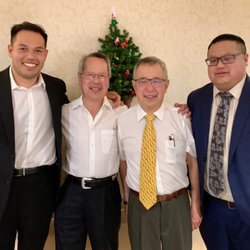 Ng & Ng Dental & Eye Care - All the doctors! (From left to right: Dr. Derek, Dr. Ron, Dr. Daniel, and Dr. Chris)