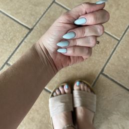 Matching mani/pedi