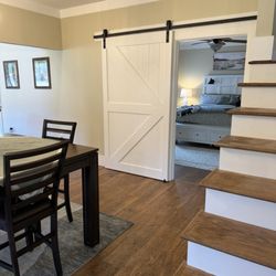 Viking Doorways - Custom Barn Door to bedroom