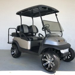 Jr Thomas' Golf Cars - lifted ClubCar Precedent, fully remanufactured, come in to make your best deal!!