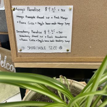 Ice Cave - Menu additions/Specials - Desserts Near Me - Philadelphia, Pennsylvania