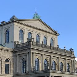 Staatsoper Hannover - ... Blick auf die Oper ...