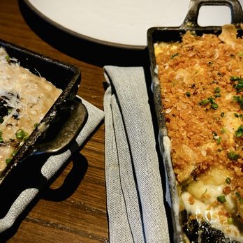 Saizon - Mushroom risotto and baked truffle mac & cheese - New American Near Me - Fresno, California Saizon - Mushroom risotto and baked truffle mac & cheese - New American Near Me - Fresno, California