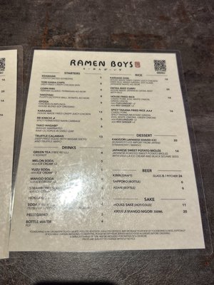 Menu photo 1 Ramen Boys Las Vegas, NV Menu photo 1 Ramen Boys Las Vegas, NV