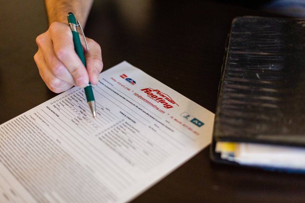 Slide of Pearson Roofing