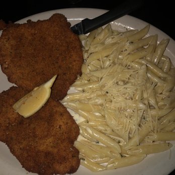 Roman Cucina - Alfredo pasta with milanese - Italian Near Me - Fullerton, California Roman Cucina - Alfredo pasta with milanese - Italian Near Me - Fullerton, California