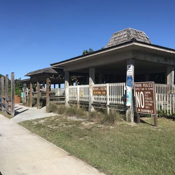 Bicentennial Beach - Boardwalk main entrance - Beaches Near Me - Indian Harbour Beach, Florida
