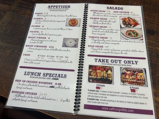 Menu photo 1 Saffron Grill Huntington Beach, CA