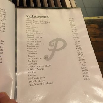 't Parlement - Full menu - Cafes Near Me - Antwerp, VAN