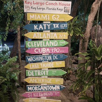 Key Largo Conch House - Outdoor sign - Seafood Near Me - Key Largo, Florida Key Largo Conch House - Outdoor sign - Seafood Near Me - Key Largo, Florida
