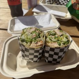 Chicken Caesar Wrap! Chicken Caesar Wrap!