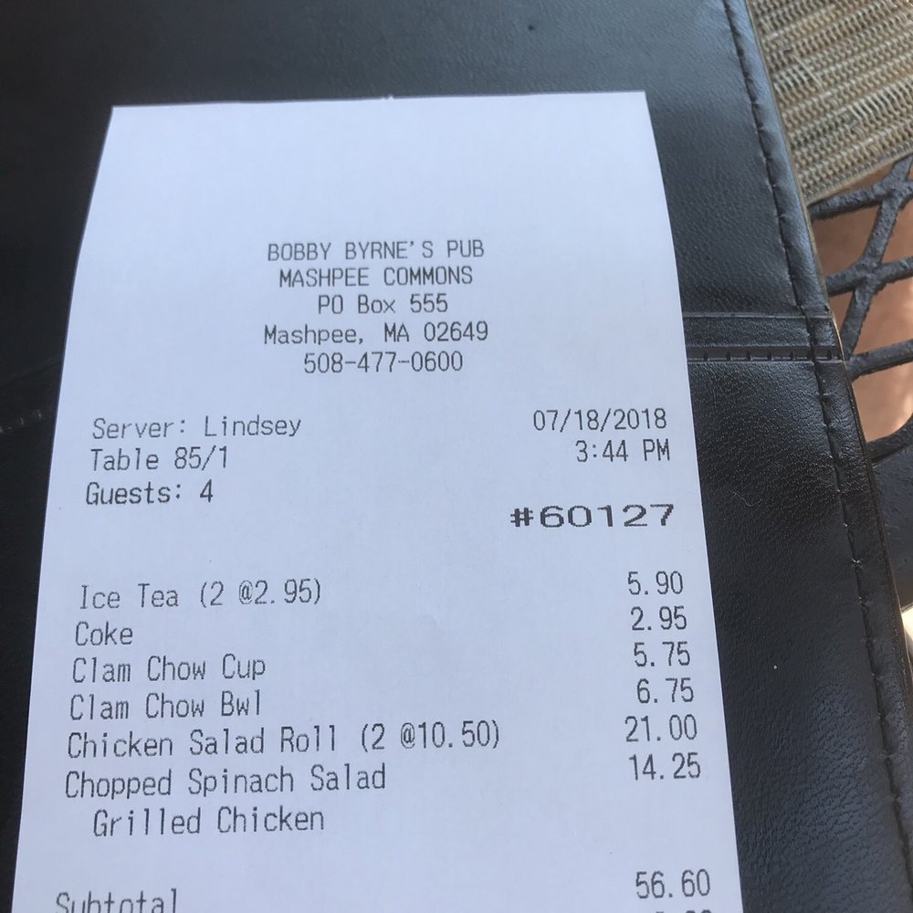 Bobby Byrne's - About $20/person - Pubs Near Me - Mashpee, Massachusetts Bobby Byrne's - About $20/person - Pubs Near Me - Mashpee, Massachusetts