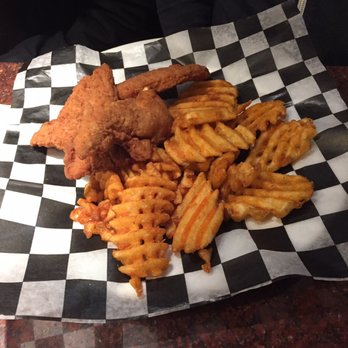 BLD Diner - Chicken fingers and waffle fries. Can't go wrong with a classic - Diners Near Me - Larchmont, New York