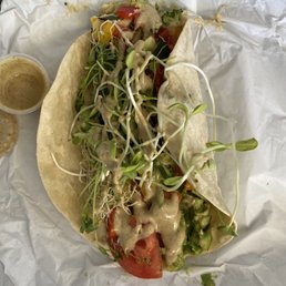 Avacado hummus wrap Avacado hummus wrap