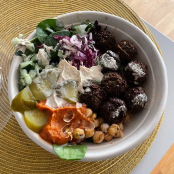 Taim - Falafel bowl : they are small but gd quantity - Mediterranean Near Me - Brooklyn, New York