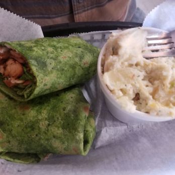 Miss Pheobie's - Chicken wrap and potato salad - Bakeries Near Me - Savannah, Tennessee Miss Pheobie's - Chicken wrap and potato salad - Bakeries Near Me - Savannah, Tennessee