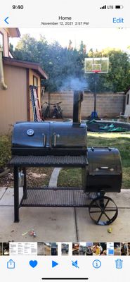 Custom Welding BBQ Pit - Bring your backyard cooking to the next level with expertly crafted custom smokers and BBQ pits. Our team specializes in designing and fabricating high-quality, durable, and efficient cooking systems tailored to meet your grilling and smoking needs. Whether you're a backyard enthusiast or a professional pitmaster, we create equipment that blends functionality, precision, and a sleek custom design. Custom Welding BBQ Pit - Bring your backyard cooking to the next level with expertly crafted custom smokers and BBQ pits. Our team specializes in designing and fabricating high-quality, durable, and efficient cooking systems tailored to meet your grilling and smoking needs. Whether you're a backyard enthusiast or a professional pitmaster, we create equipment that blends functionality, precision, and a sleek custom design.
