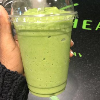 Healthy Bar - The usual GM smoothie with kale. - Juice Bars & Smoothies Near Me - Springfield, Virginia